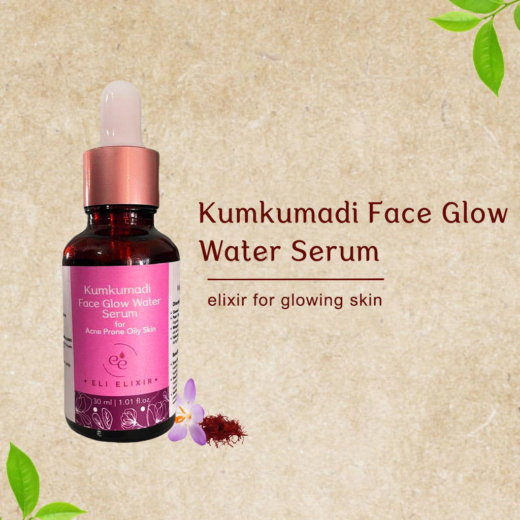 Kumkumadi Face Glow Water Serum 30ml - ELI ELIXIR